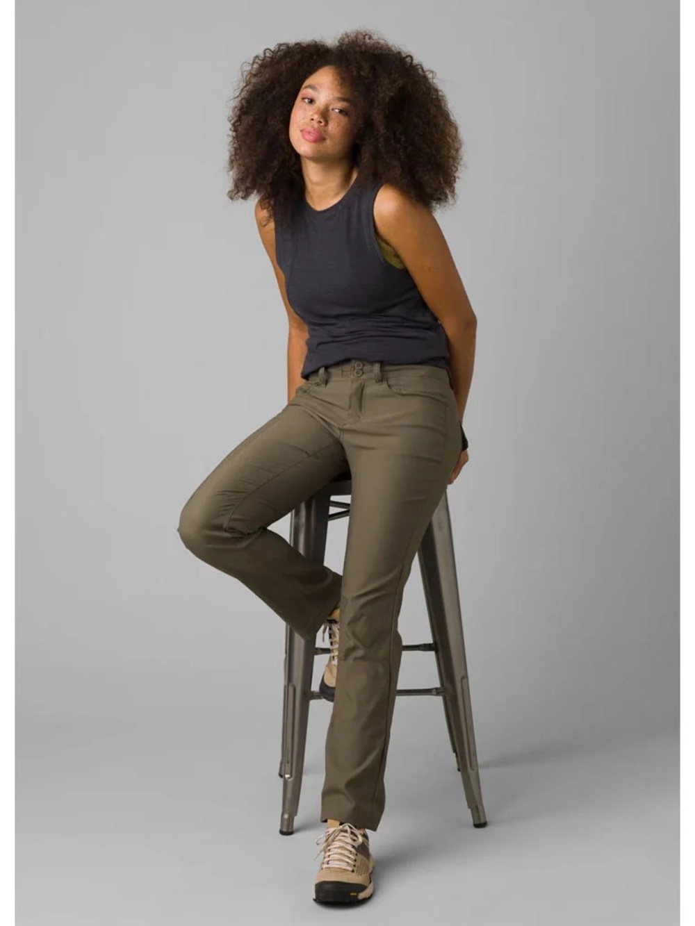 prAna | Straight Fit Halle Pant II Slate Green Hiking Outdoors Size 14